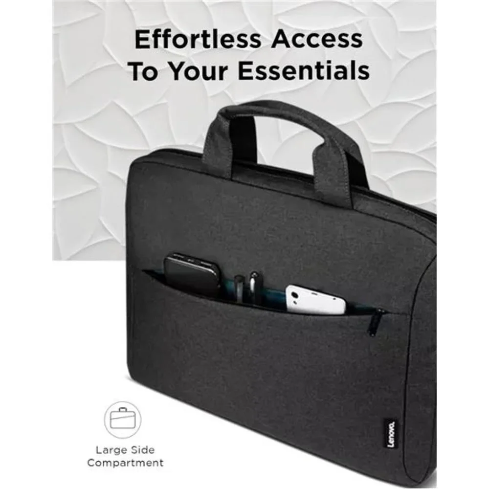 Laptop Bag T210, Messenger Shoulder Bag for Laptop or Tablet, Sleek,